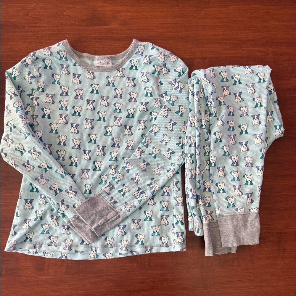 Rene Rofe French Bulldog Pajama Set